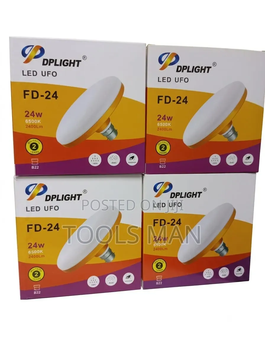 Dp Light 24w Led Ufo Bulb B22 Cool Daylight - 2400lm.