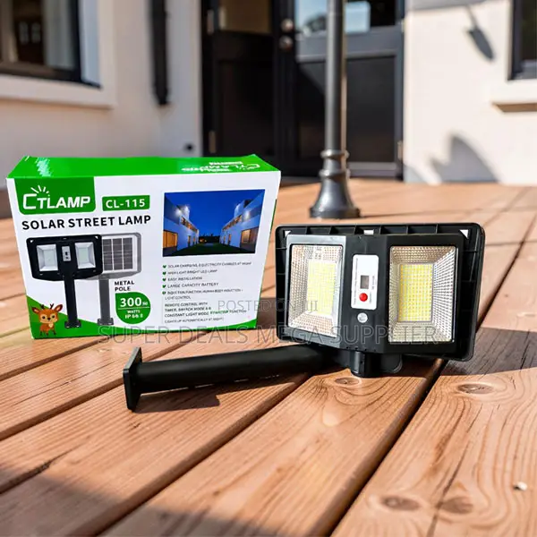 300w Double Sided Led Solar Street Light For Maximum Brightness