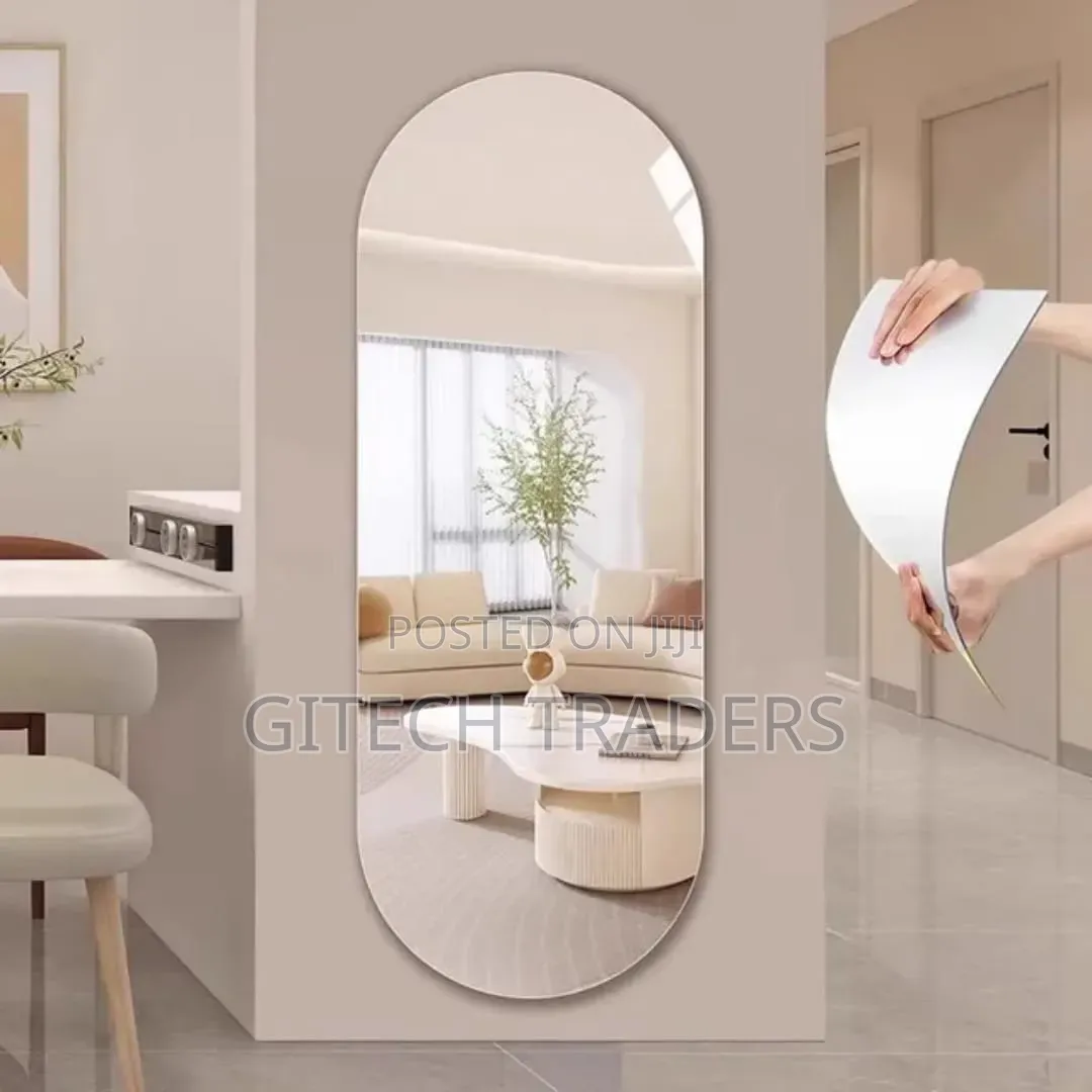 Peel and Stick Unbreakable Mirror