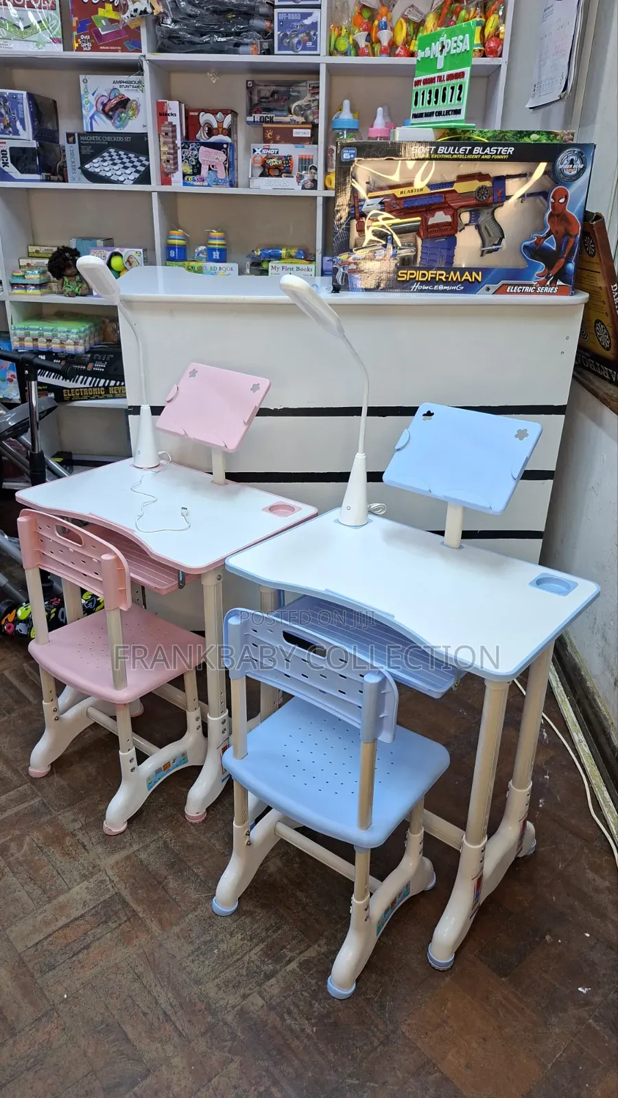 Children's Study Desk and Chair | Height Adjustable Learning Table