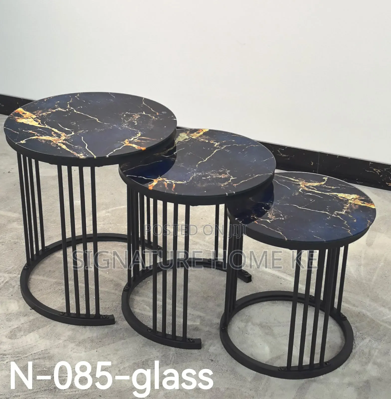 3 in 1 Glass Effect Executive Coffee Table