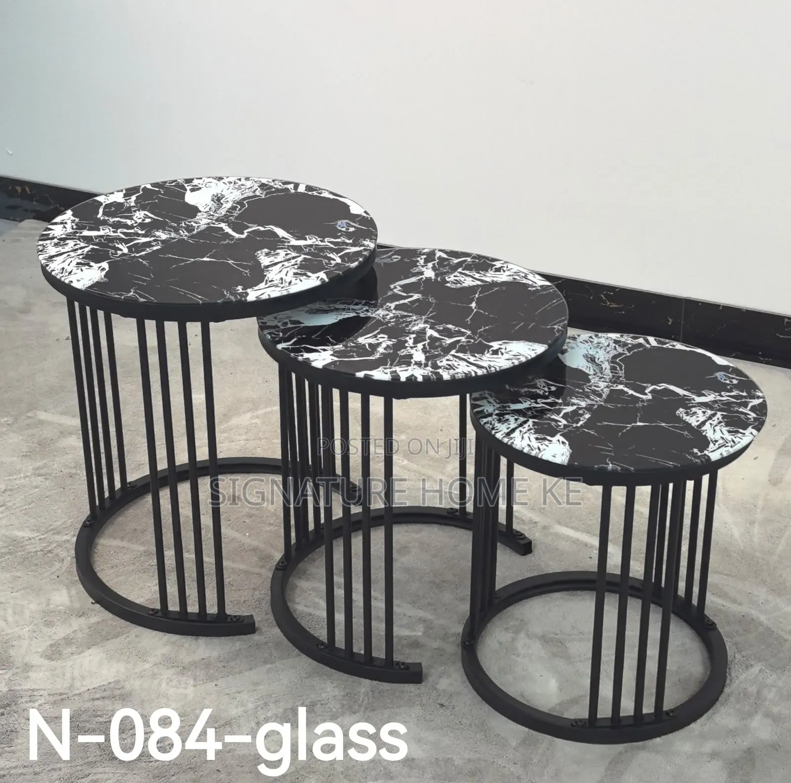 3 in 1 Glass Effect Executive Coffee Table