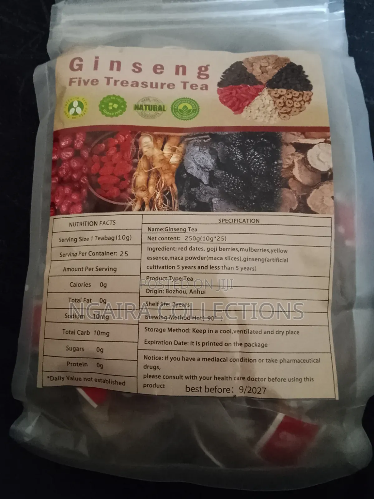 Ginseng Five Treasure Ta