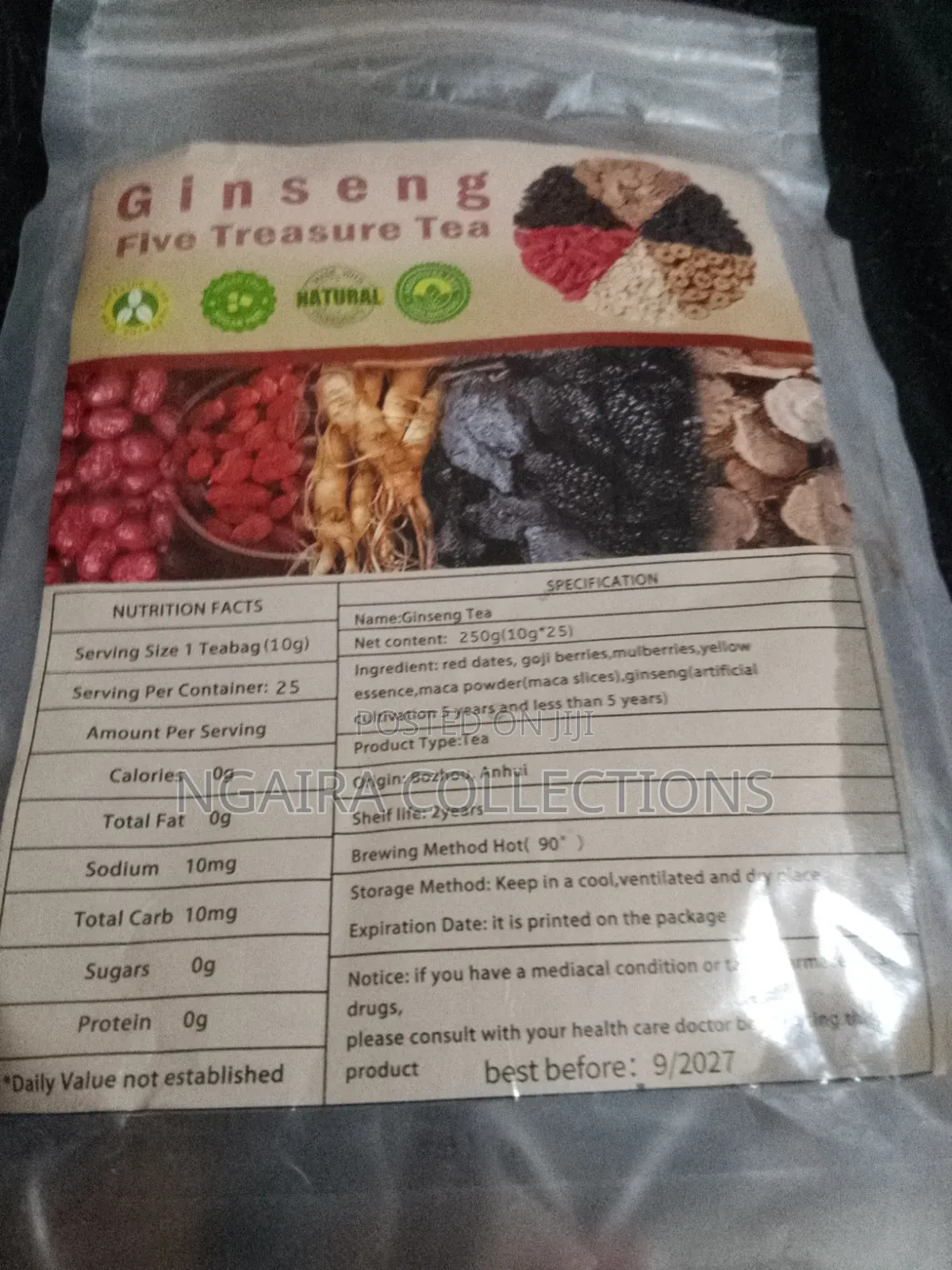 Ginseng Five Treasure Ta