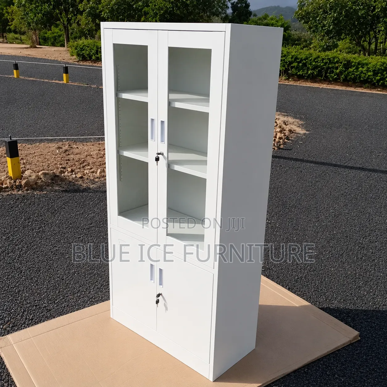 Metal Glass Filling Cabinet