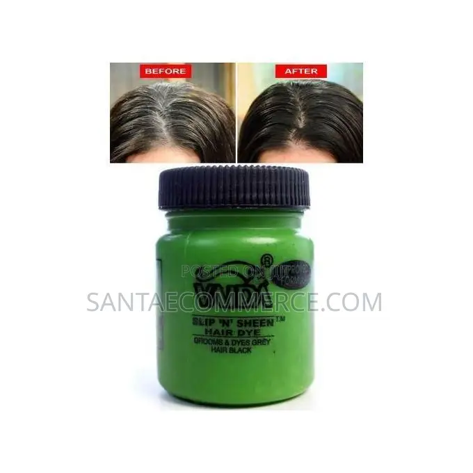 Vaida Grey to Black Hair Pomade