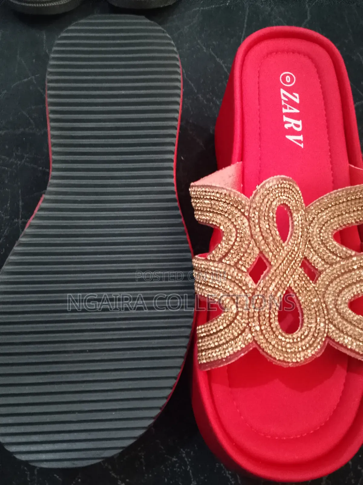 Ladies Butterfly Wedge Shoes