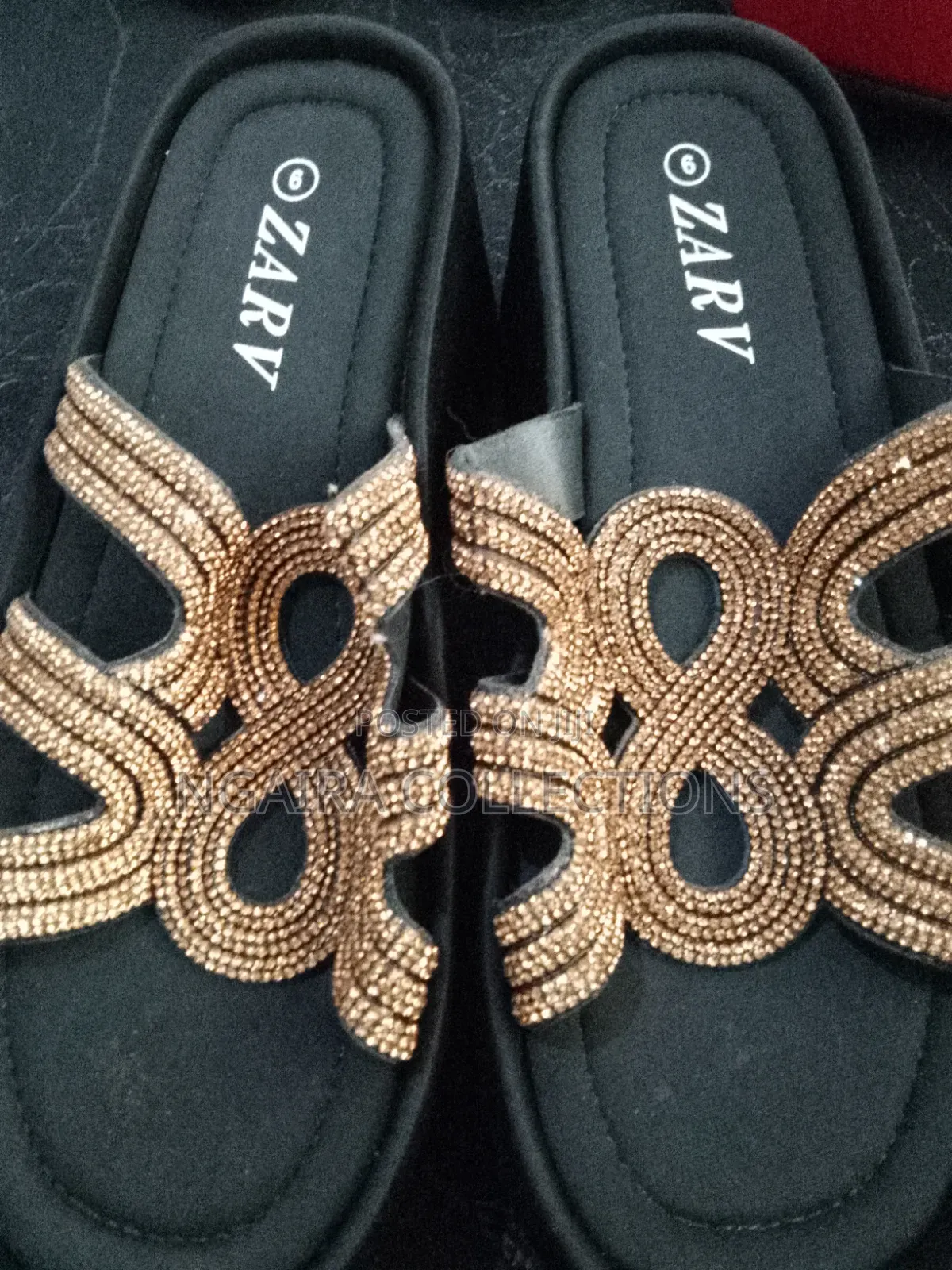Ladies Butterfly Wedge Shoes
