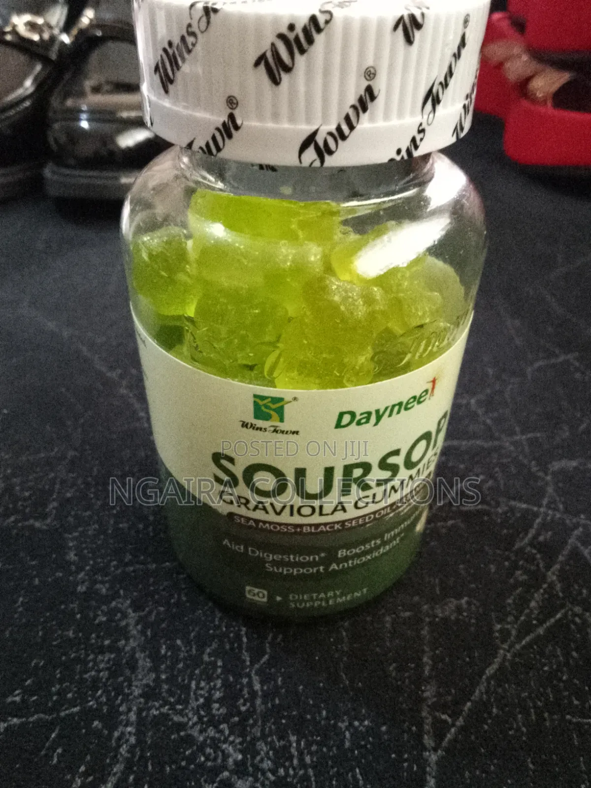 Soursop Graviola Gummies - With Seamos - Black Seed Oil + Vitamin