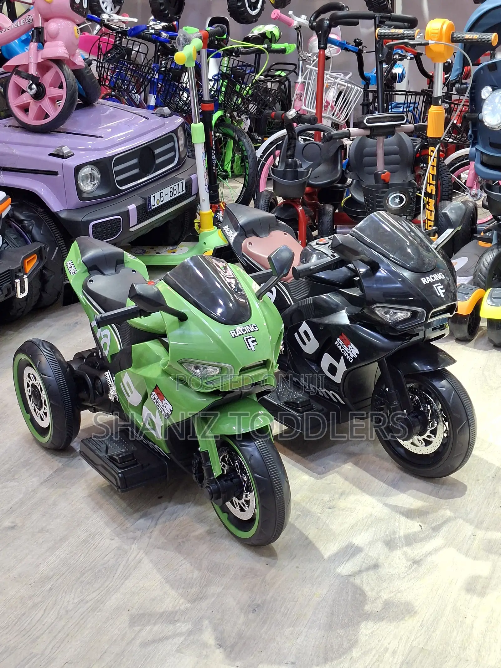 Electric Motor Bike Gift Toy With Music Light
