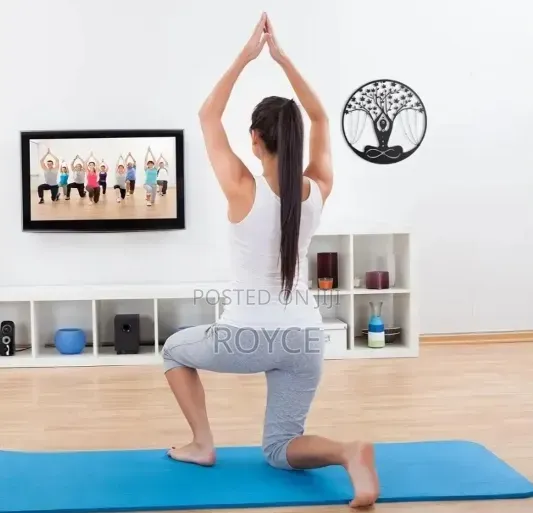 Yoga Meditation European Handmade Metal Decor