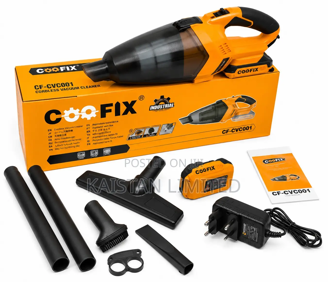 Coofix Cordless Vacuum Cleaner 20v With 1 Battery