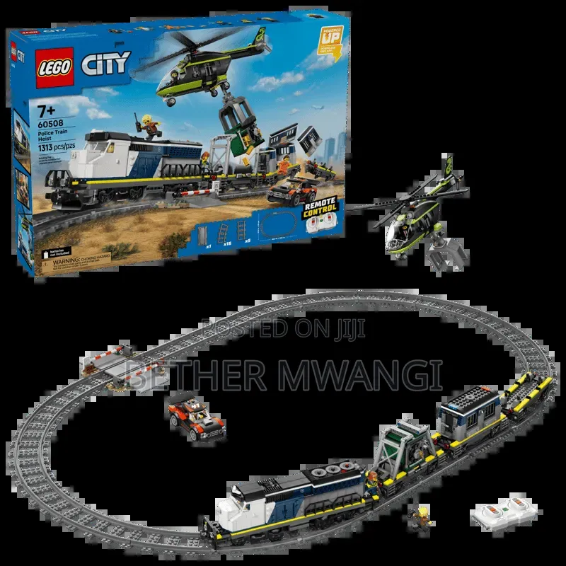 Lego City Police Train Heist