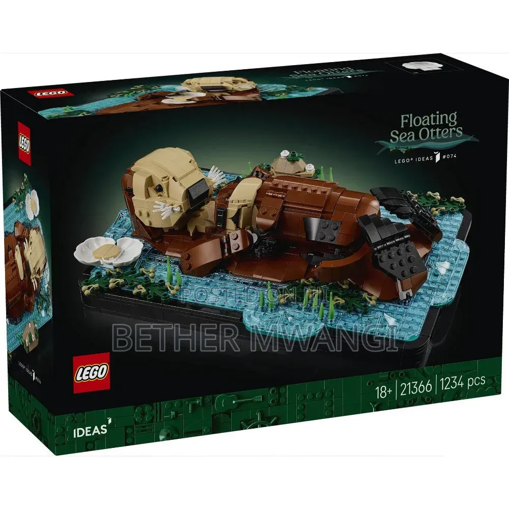 Lego Ideas Floating Sea Otters