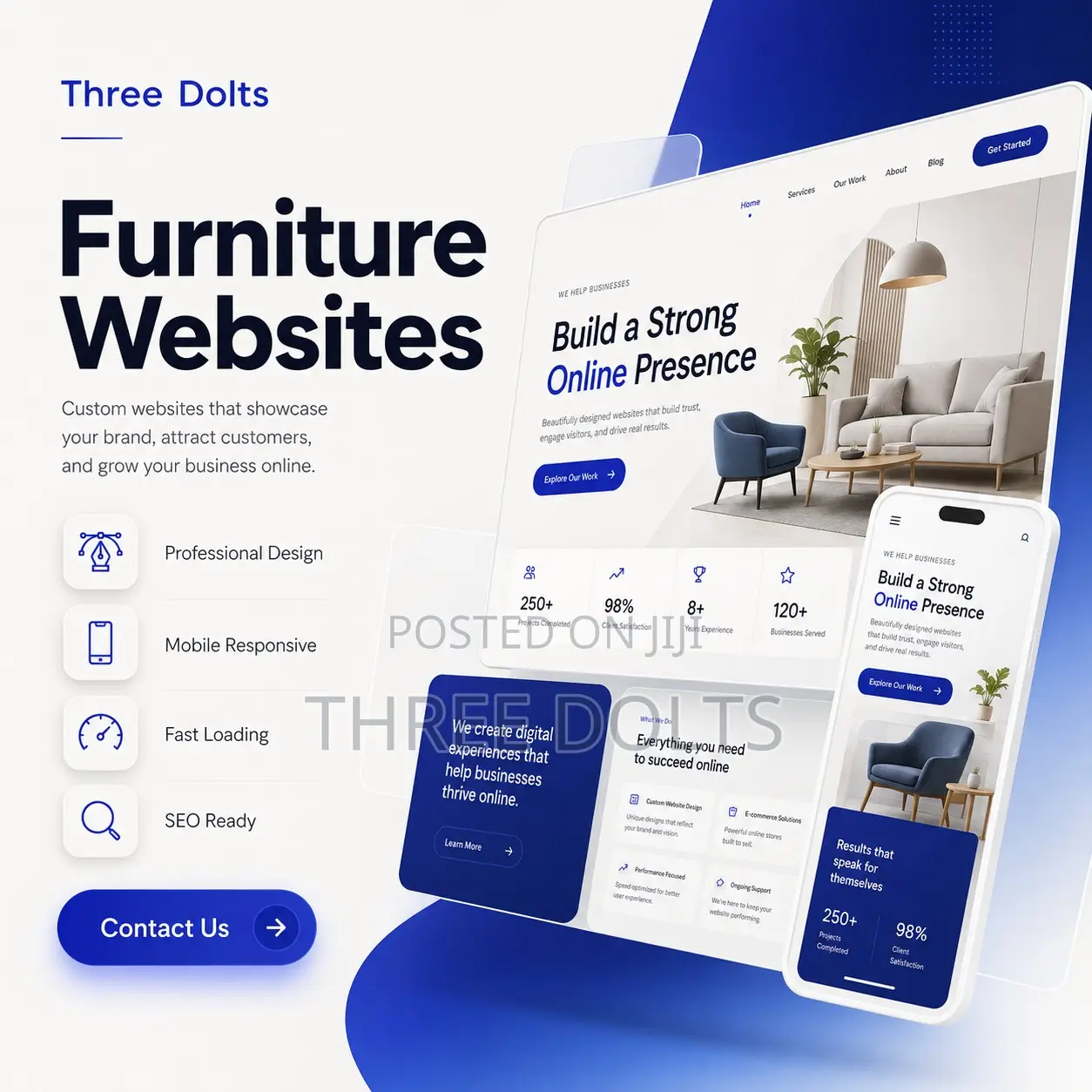 Furniture Websites – Showrooms, Catalogs Online Sales