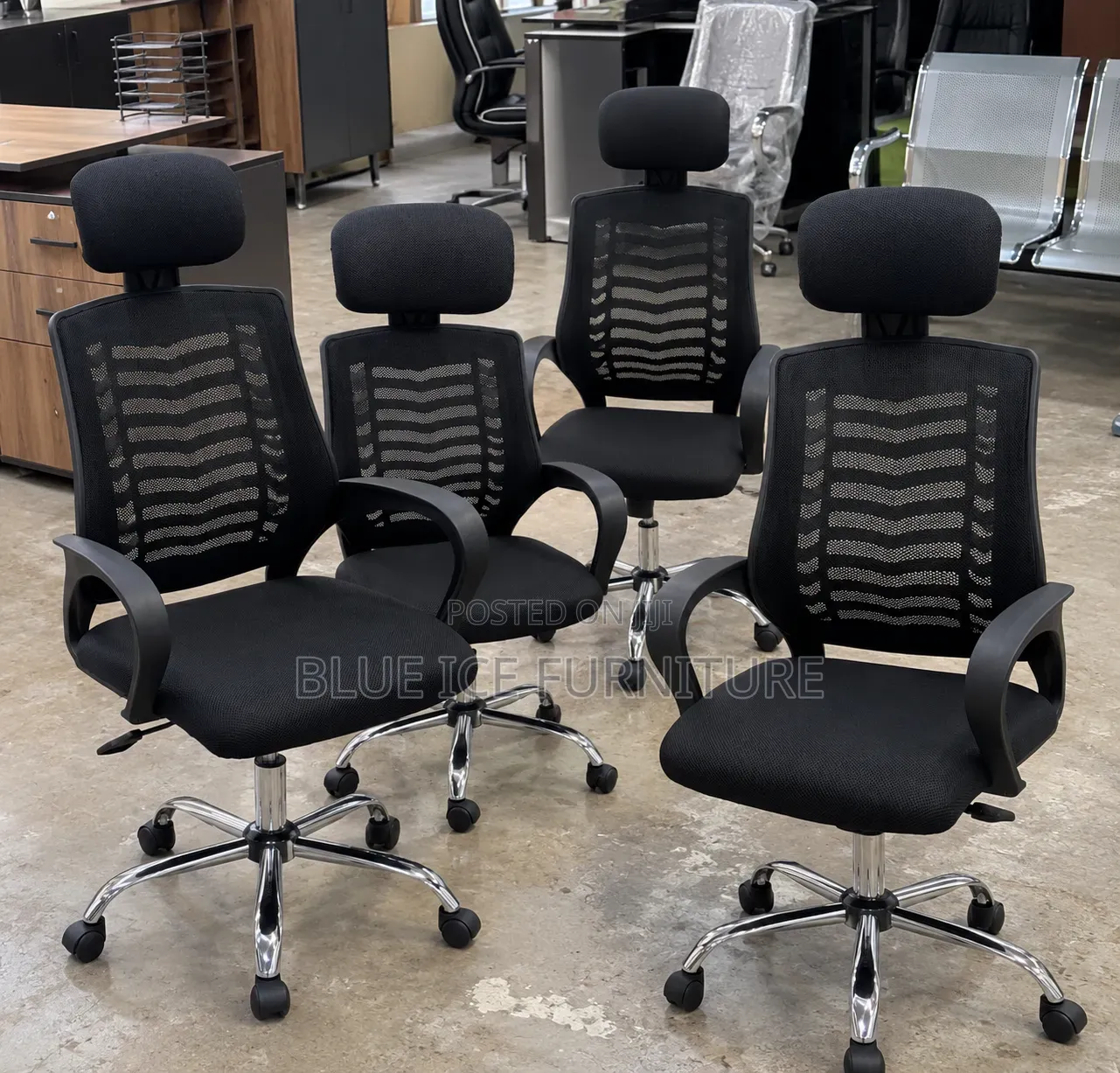 Headrest Smart Comfort Office Chair