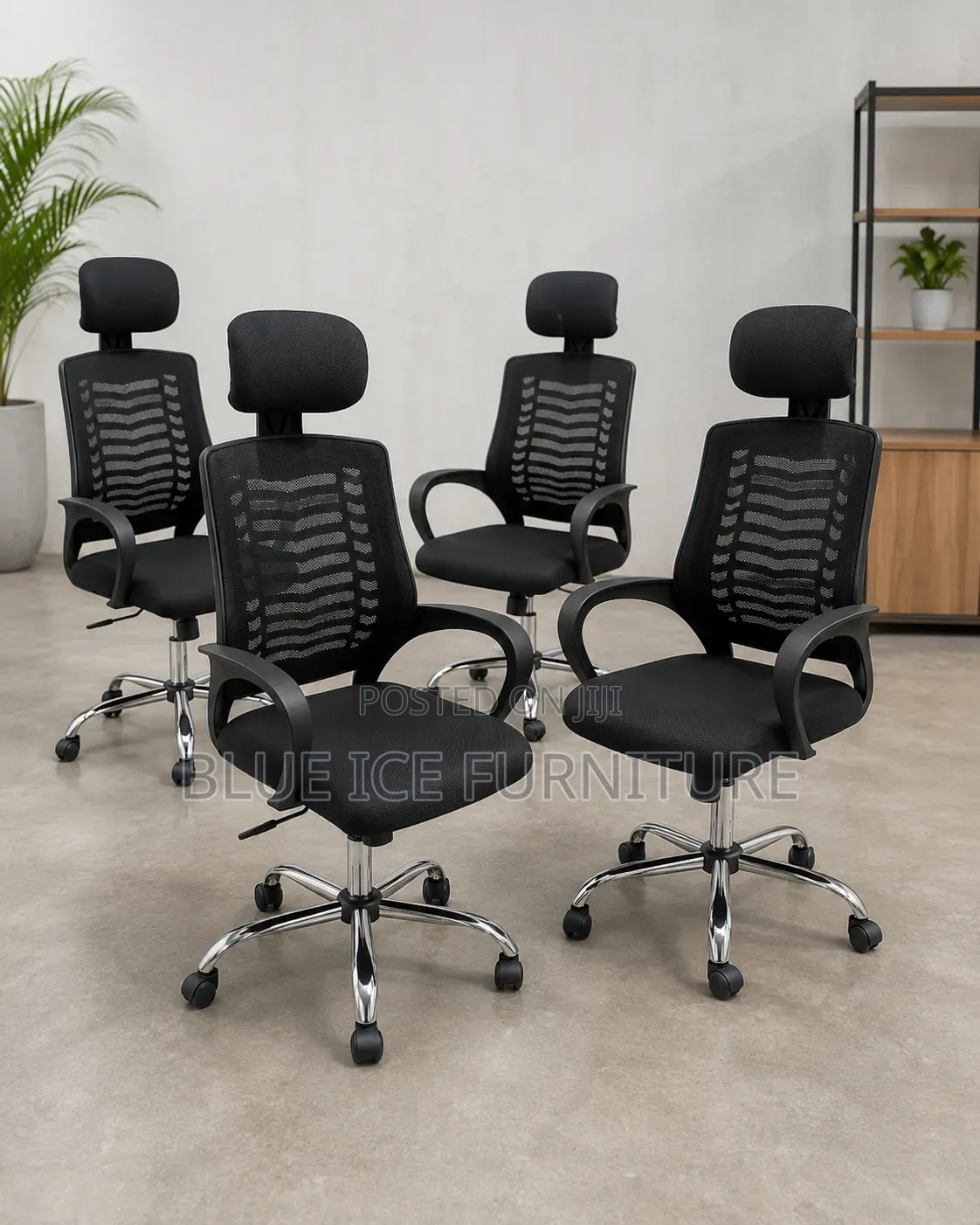 Headrest Smart Comfort Office Chair