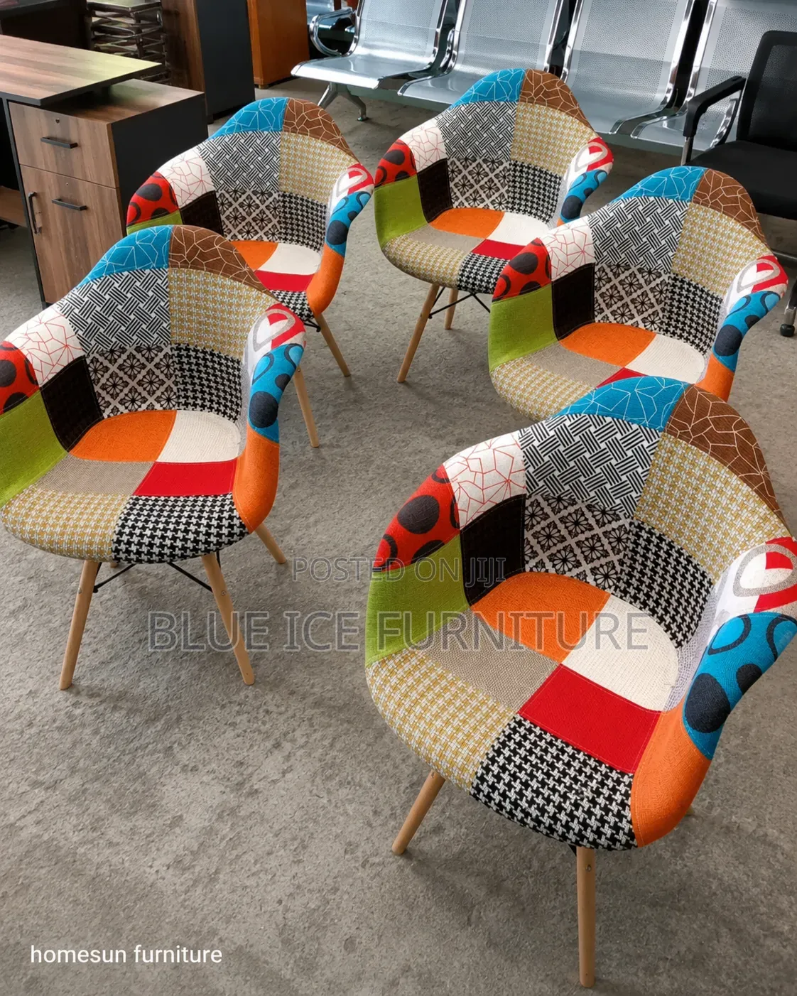 Eames Comfort Patchwork Chair