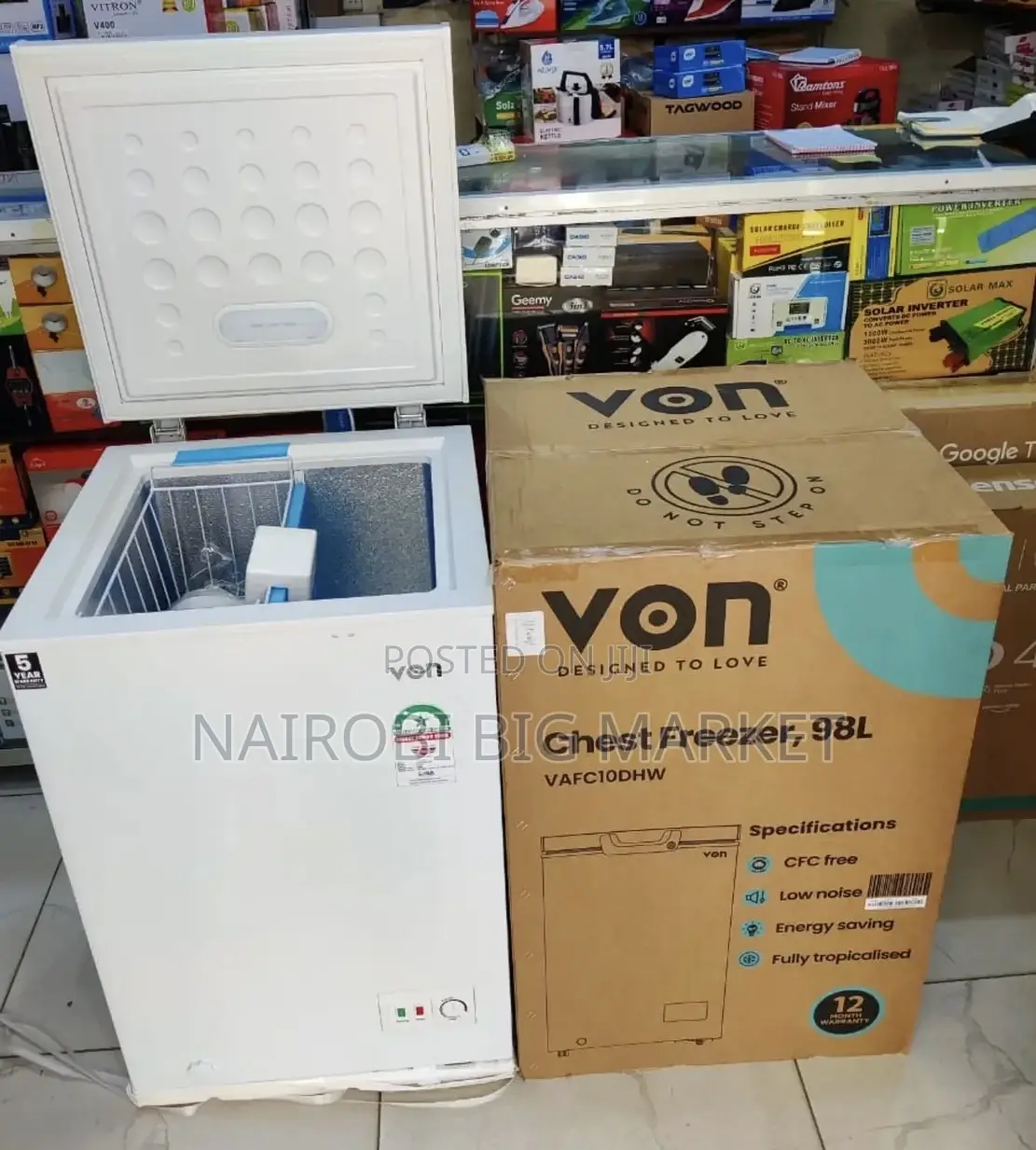 Von Freezer 98l