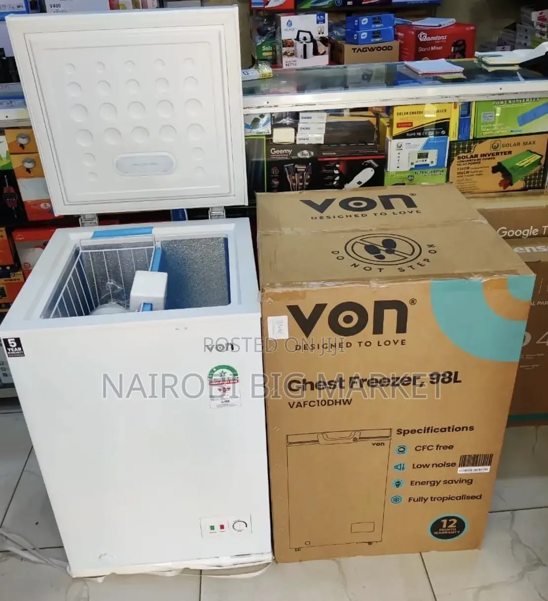 Von Freezer 98l