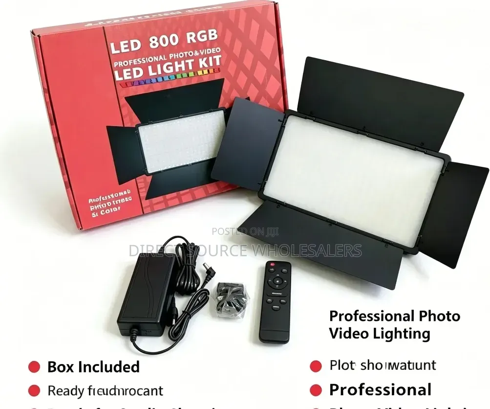 Professional Rgb Led 800 Photography Light Panel – 50w