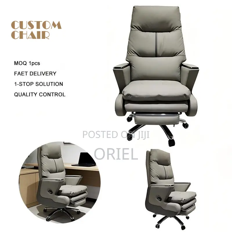 Office Chair : High-Back Ergonomic Design Reclining Chair