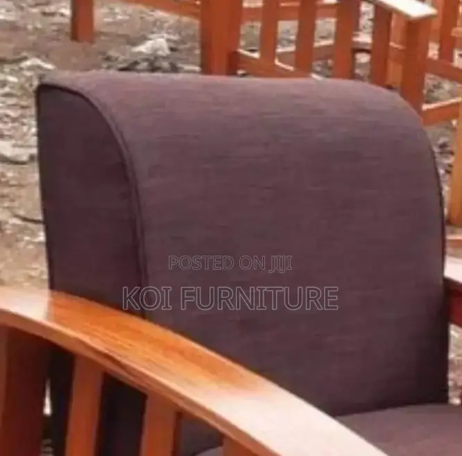 Sofa Set; Six Seaters Leather Cushioned Home Office Sofa Set