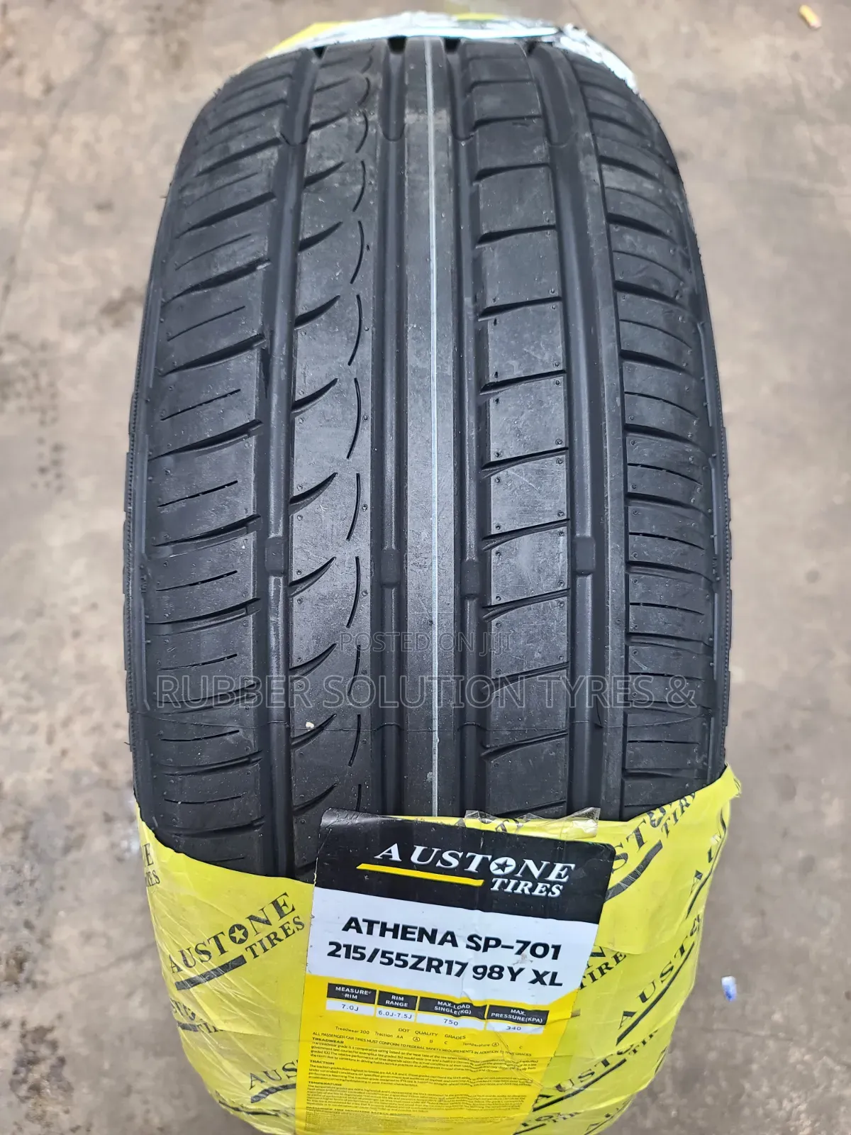215 /55 R17 Austone Tyres 98y Xl Athena Sp-701
