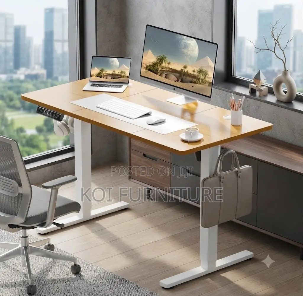 Office Desk; 1.2 Meters Adjustable Practical Space Desk
