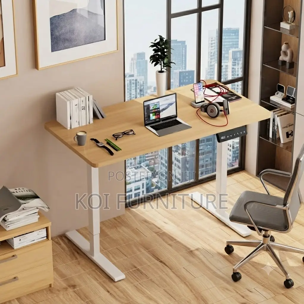 Office Desk; 1.2 Meters Adjustable Practical Space Desk