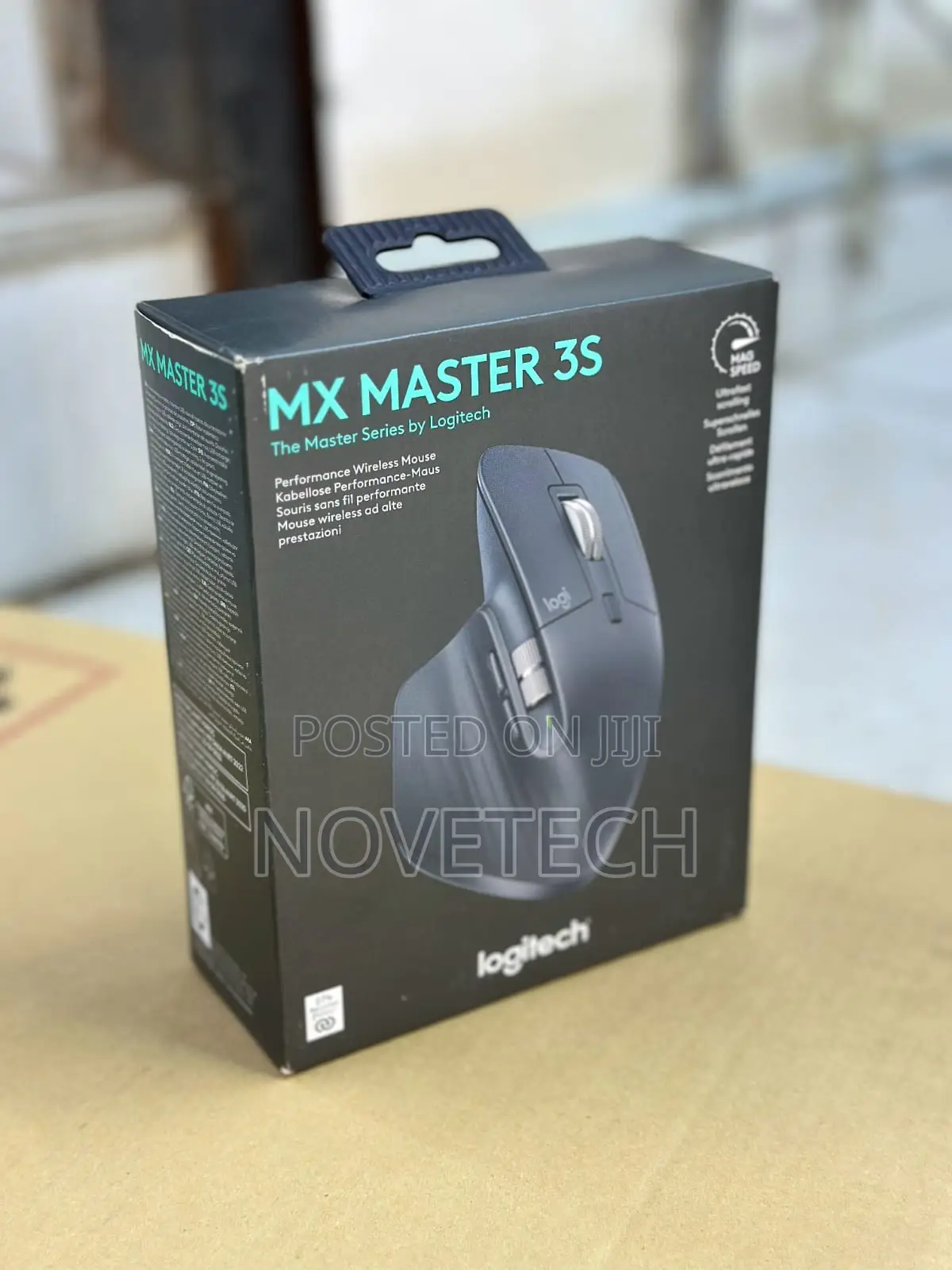 Mx Master 3s Wireless Mouse - Ultra-Fast, Quiet, Dpi, Ergo Design