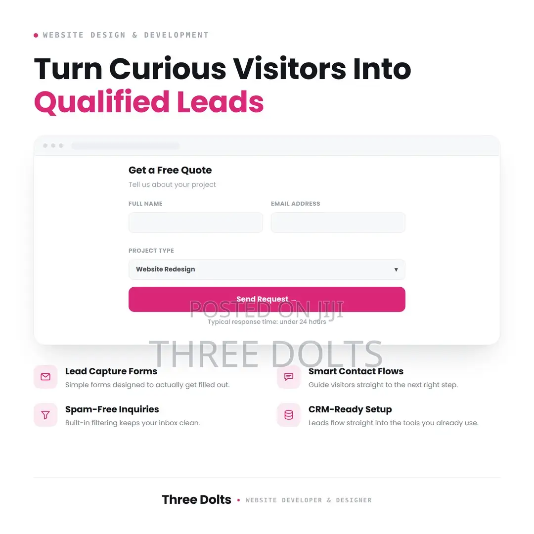 Lead Generation Website Design for Small Businesses