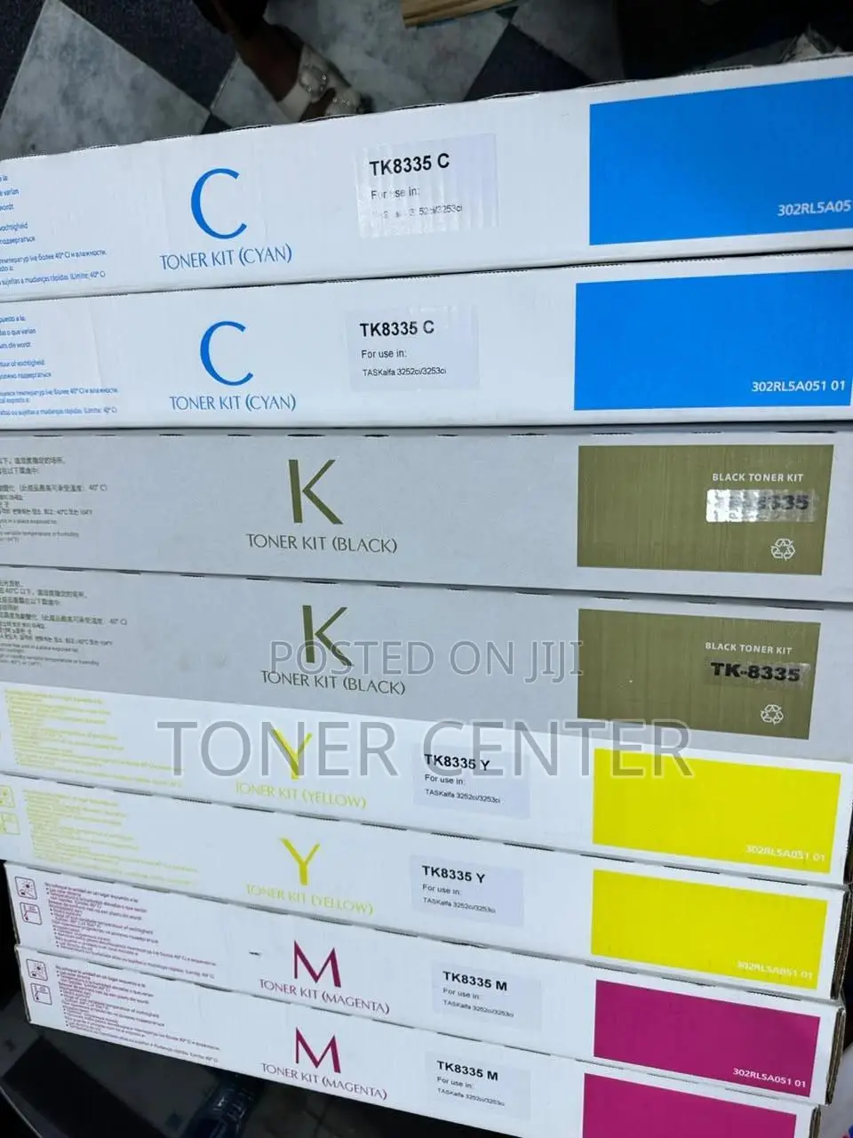 Genuine Kyocera Tk-8335 Yellow Toner Cartridge for Taskalfa Printers