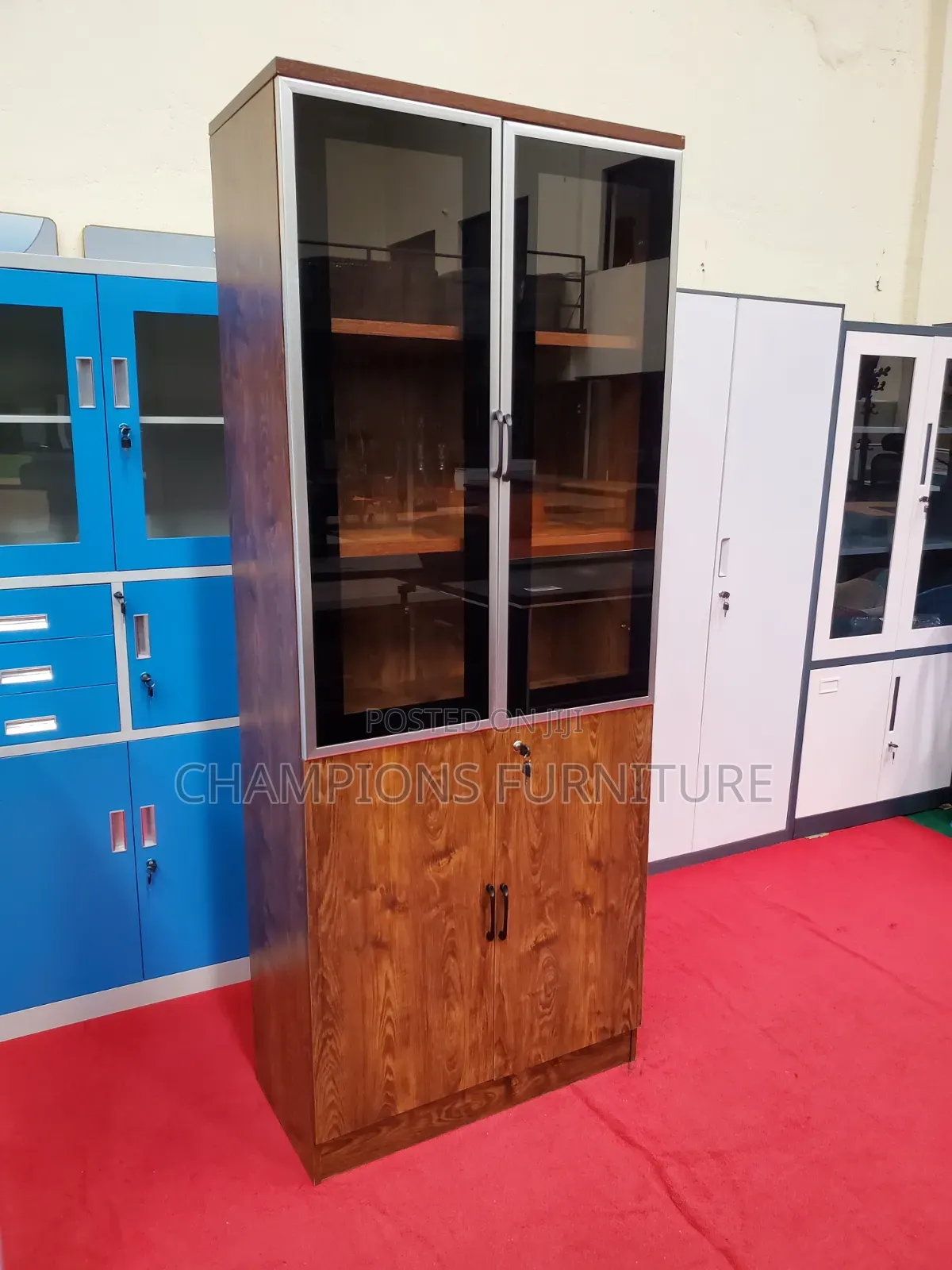 Wooden 2 Door Files Cabinet