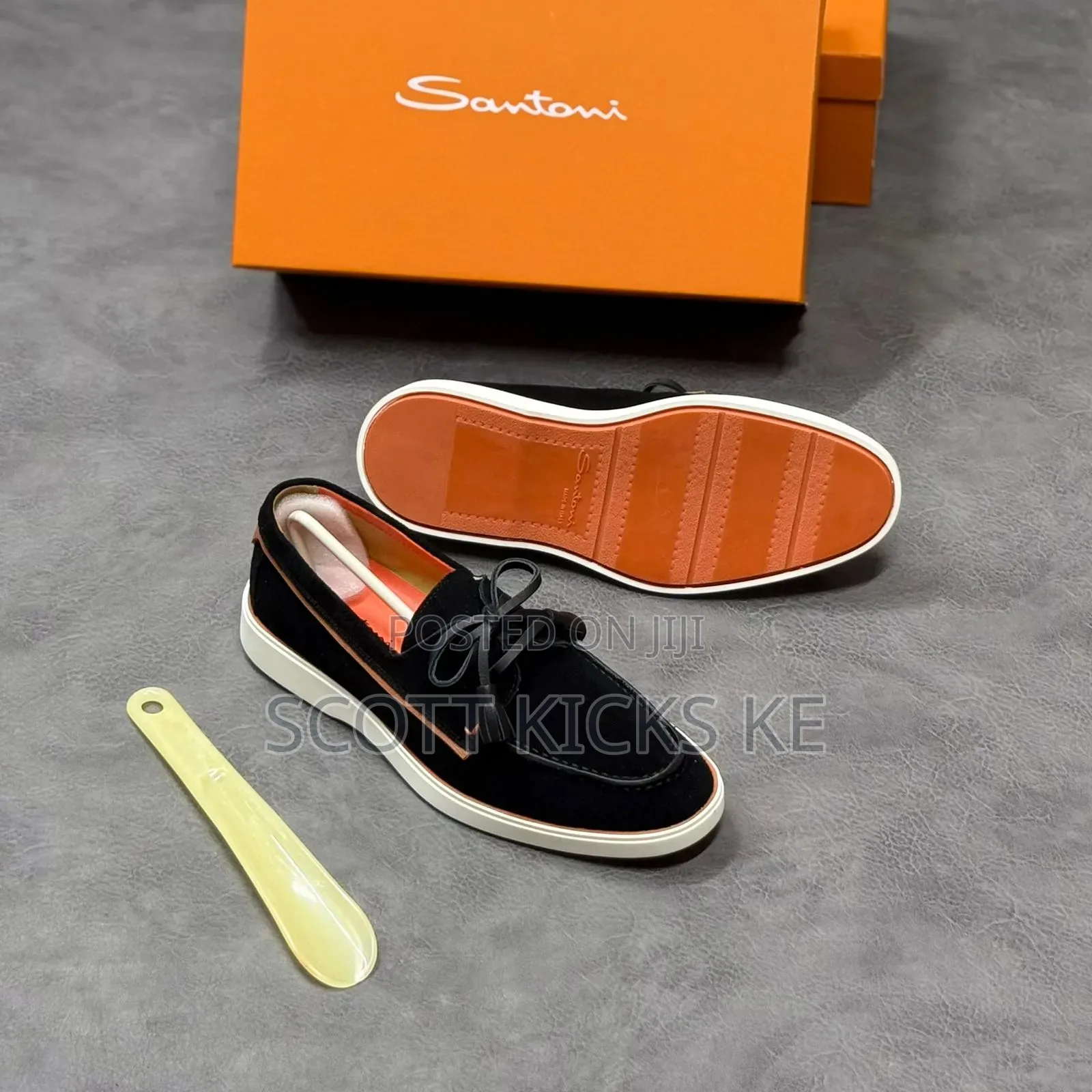 Santoni Quality Loafers Boxed