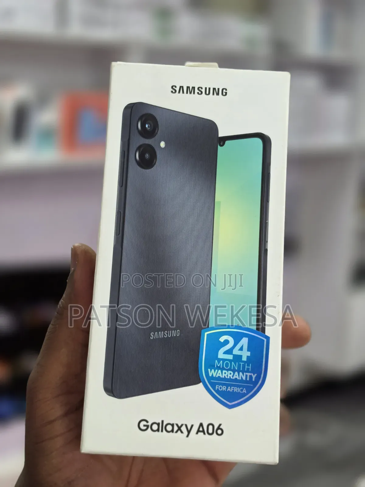New Samsung Galaxy A06 128 GB Black