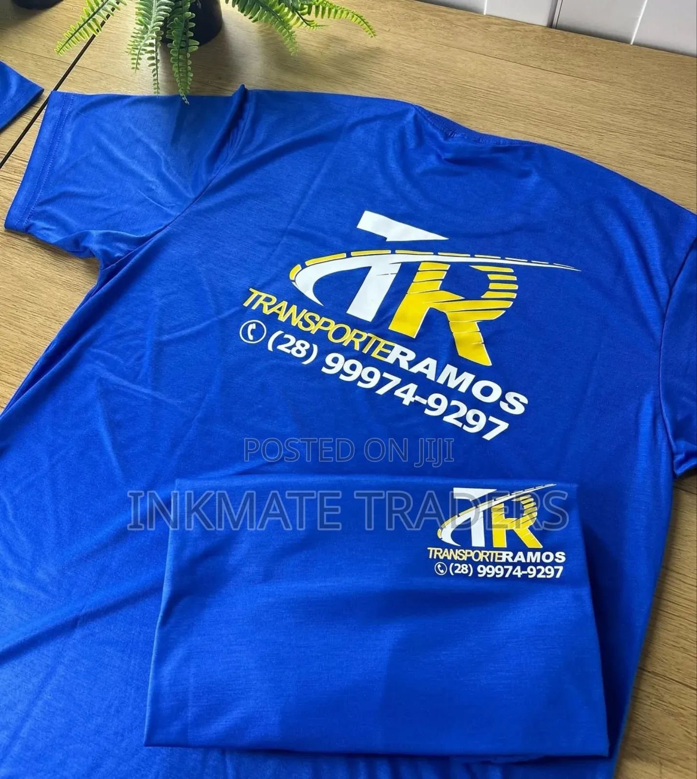 Round Neck Company T-Shirt Available Print With Us Taday