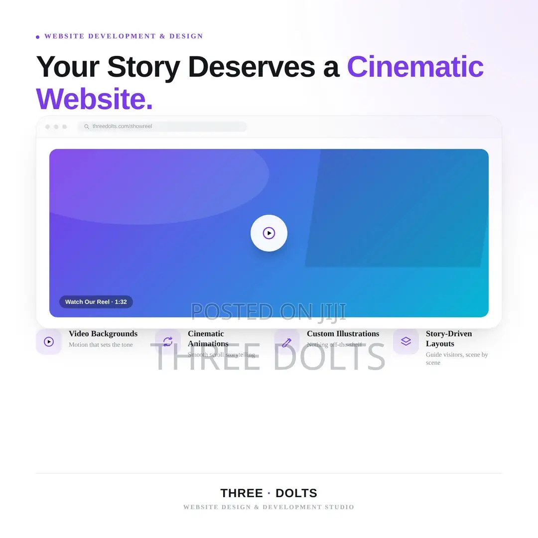 Video Website Design for Creative Film Production Agencies
