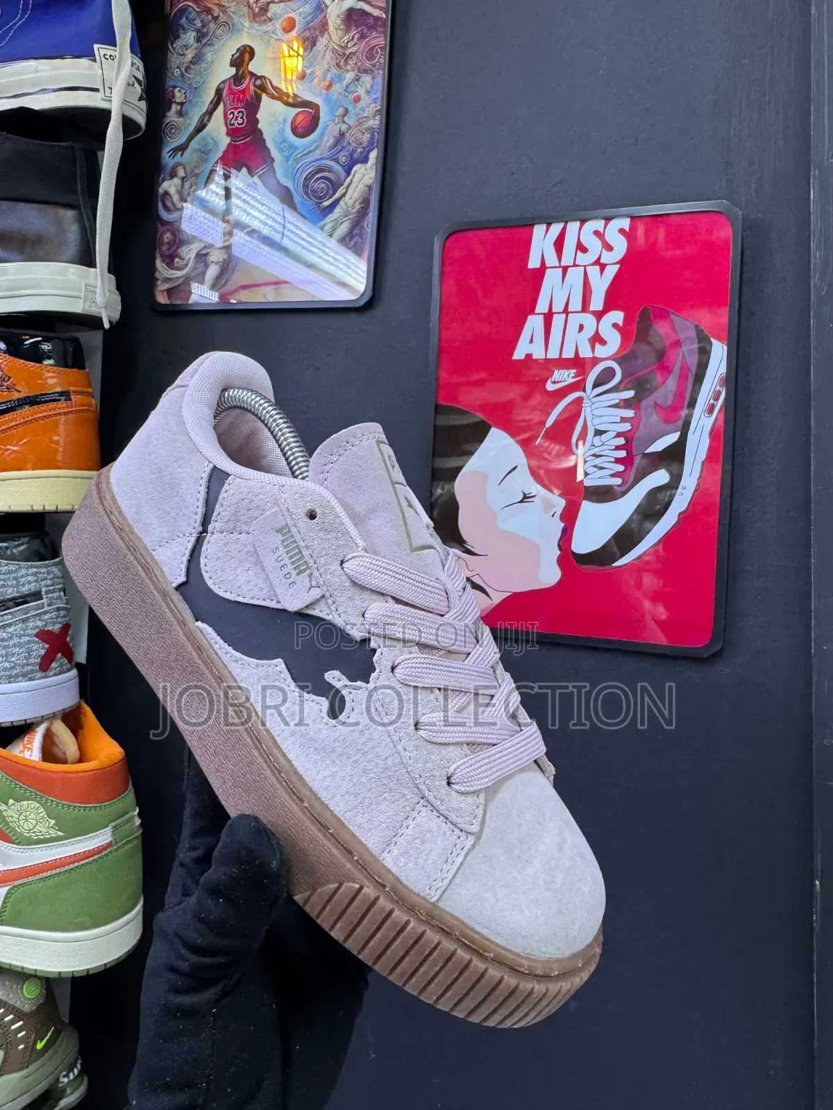 Ladies Puma Suede Platform Sneakers