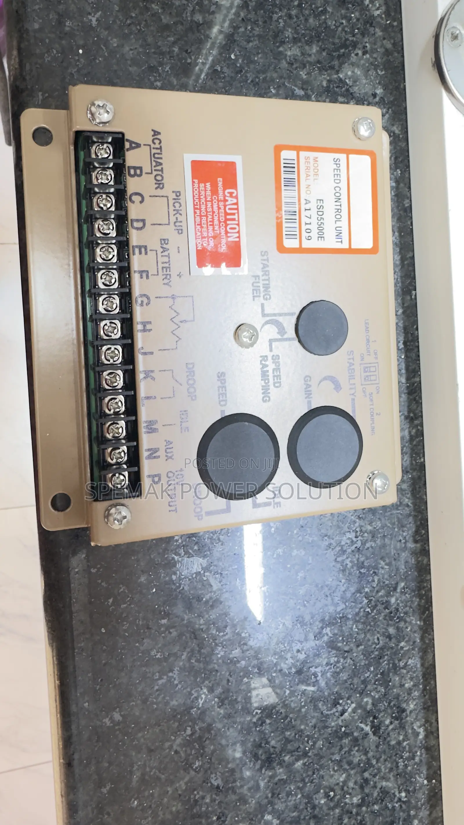 Engine Speed Controller Unit