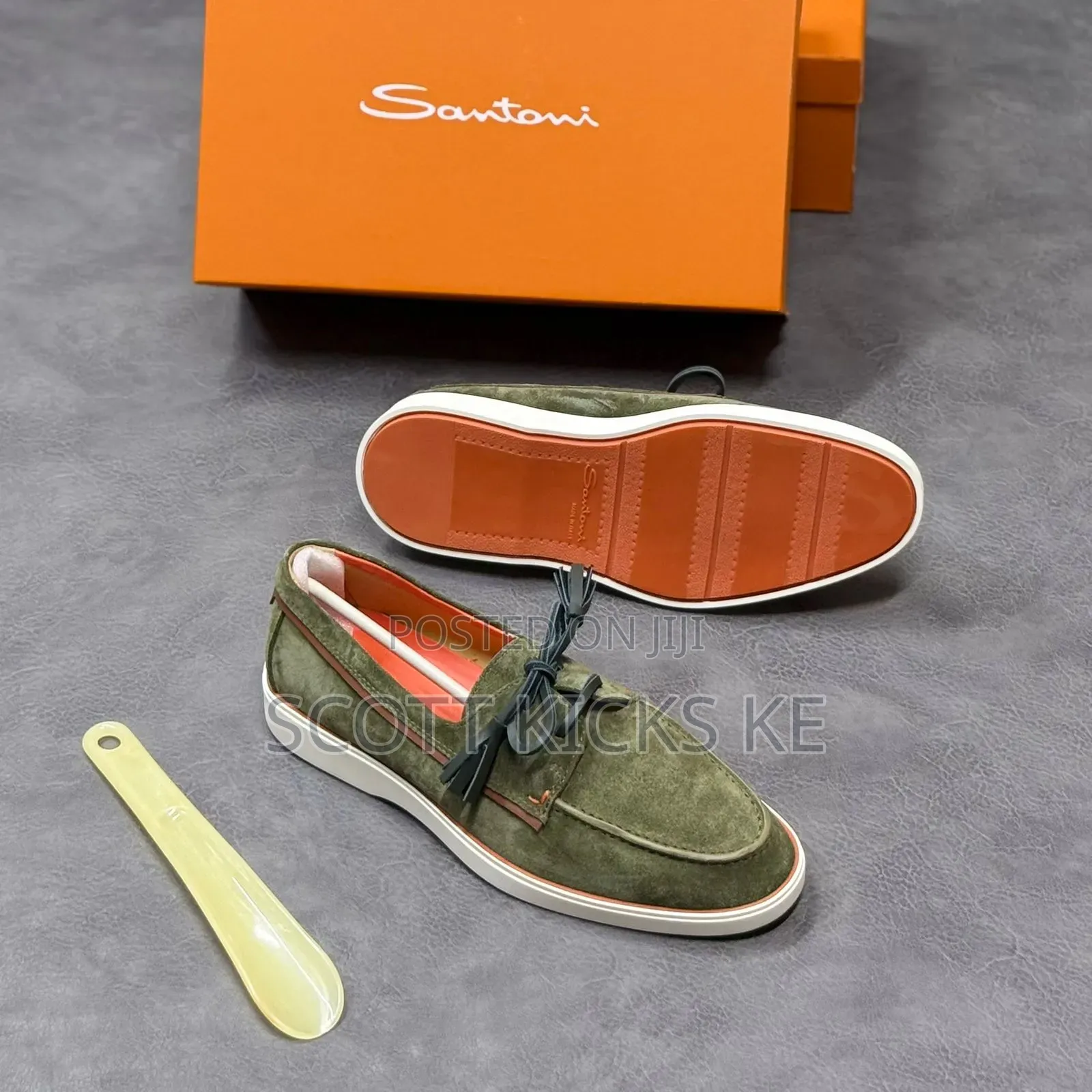 Santoni Quality Loafers Boxed
