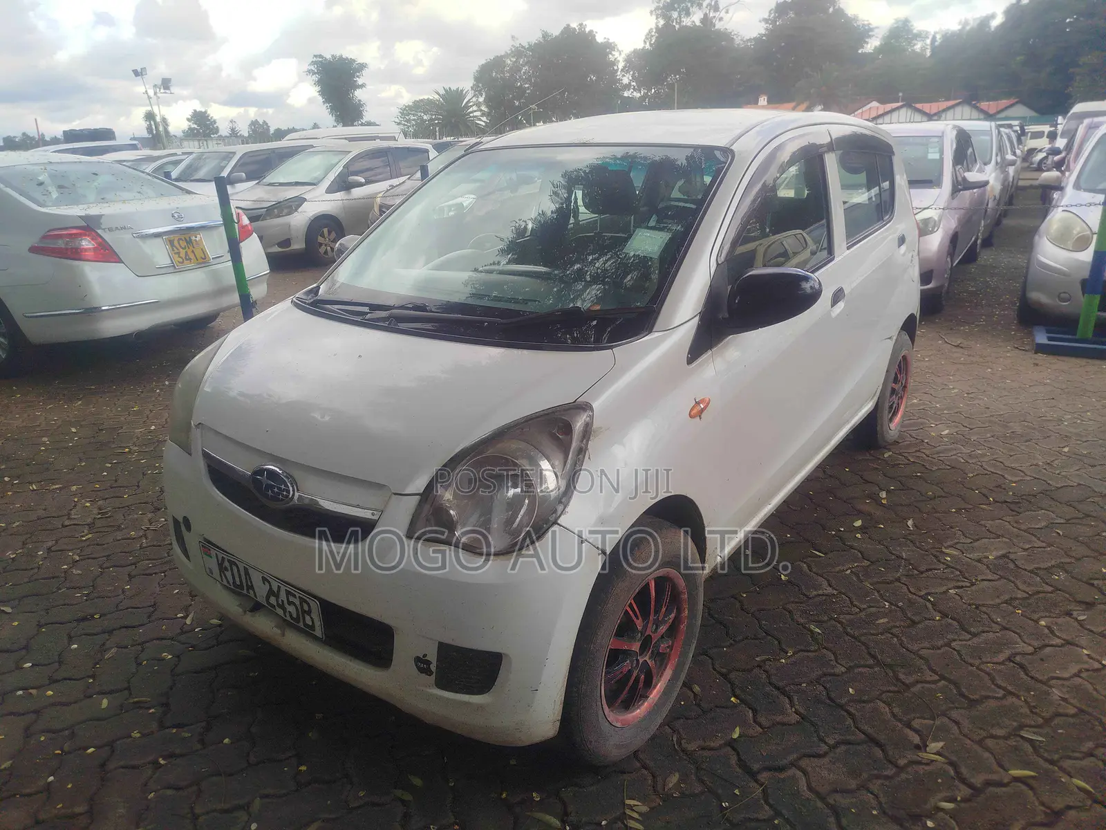 Subaru Pleo 2012 White
