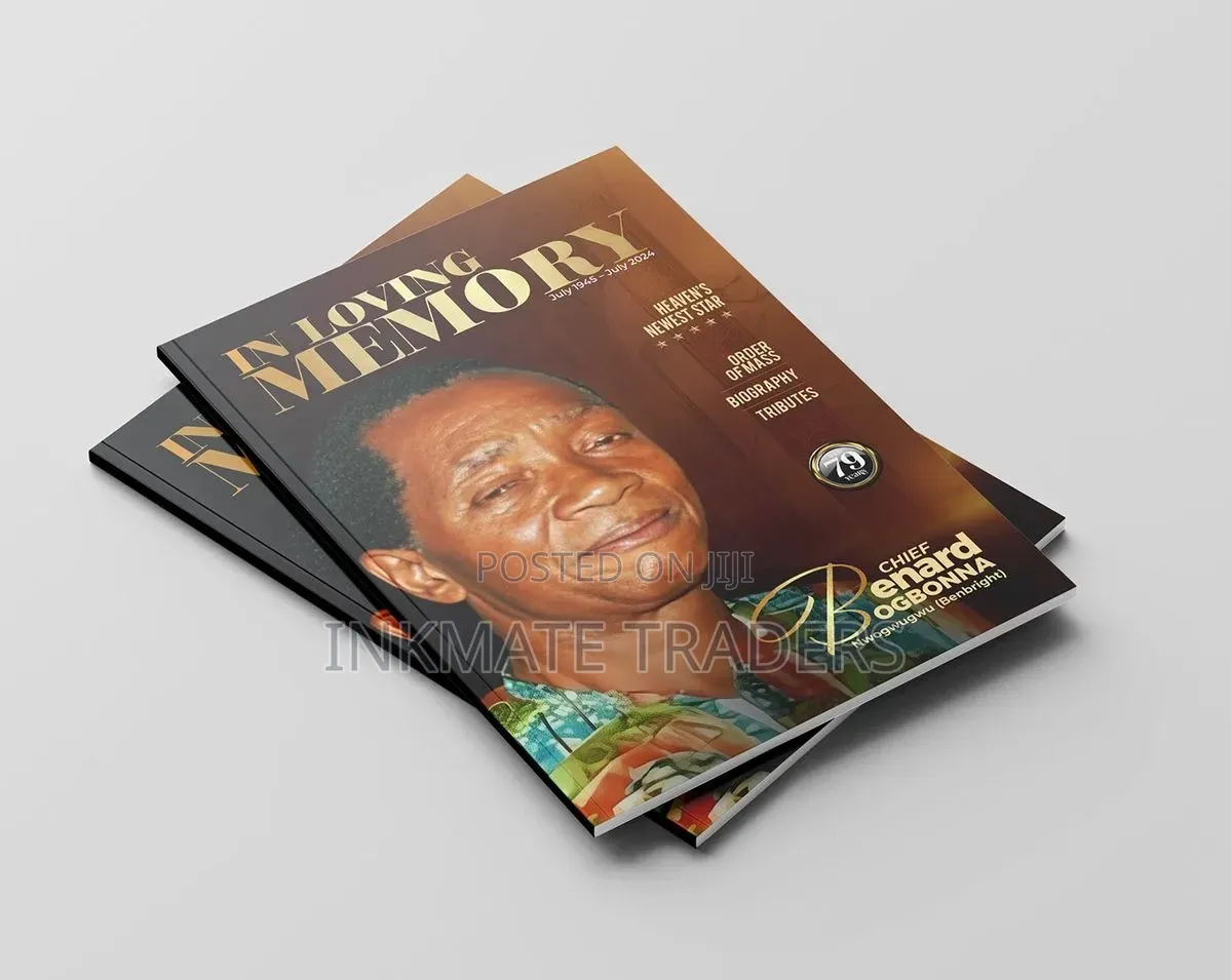 Memorial Booklet