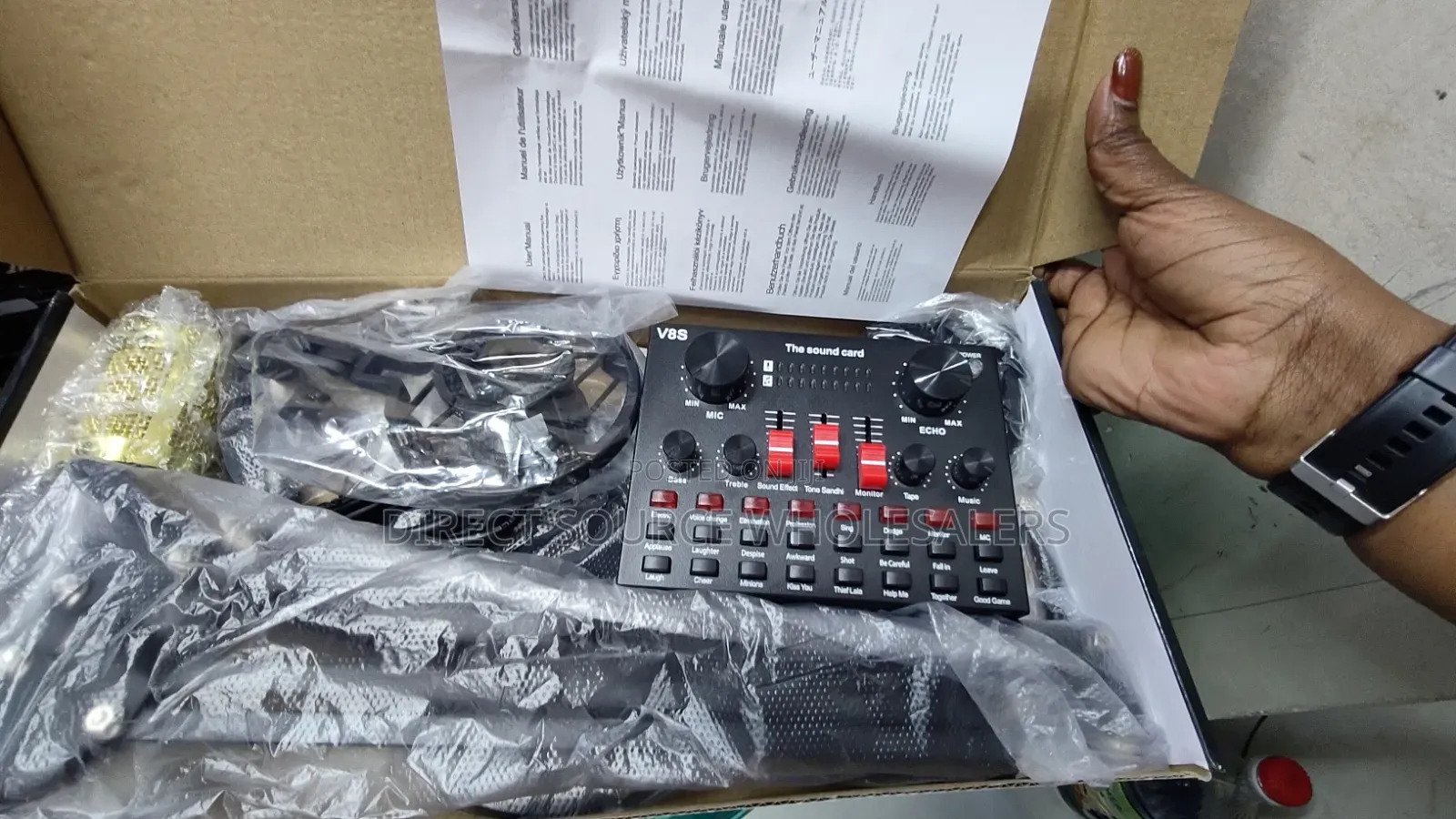 Professional V8s Sound Card