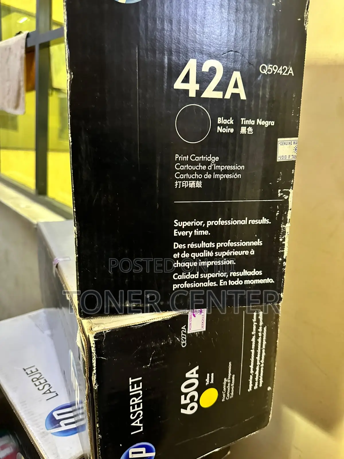 Hp 42a Black Toner Cartridge