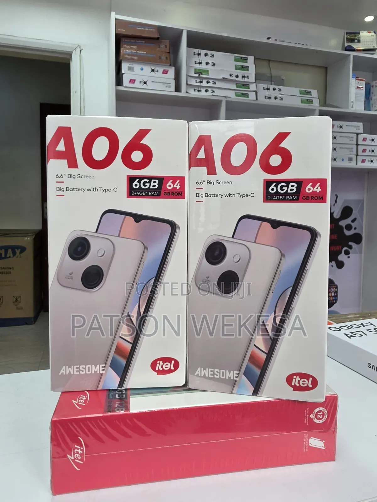 New Itel A06 64 GB Gold
