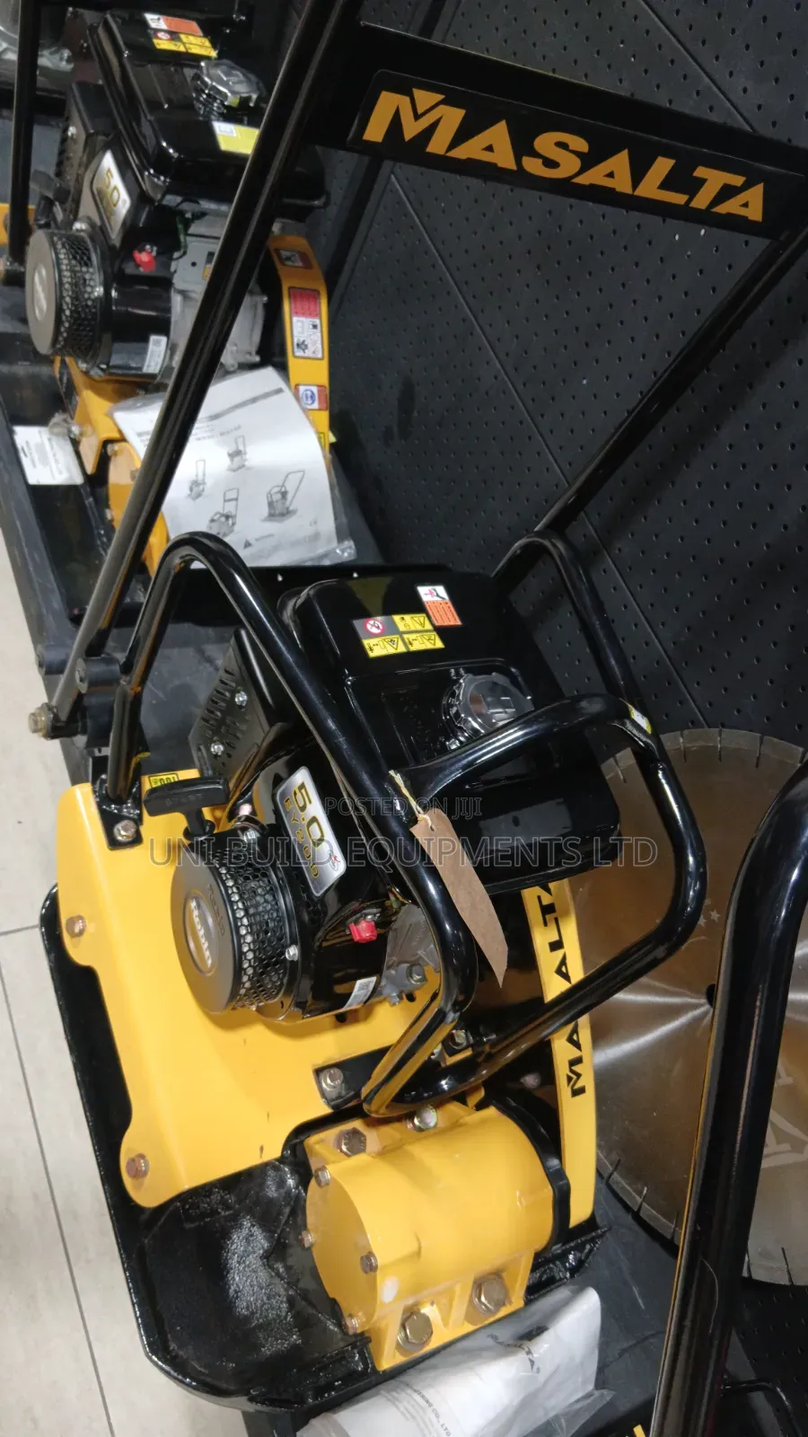 Masalta Forward Plate Compactor Msr90-3r With Robin Engine