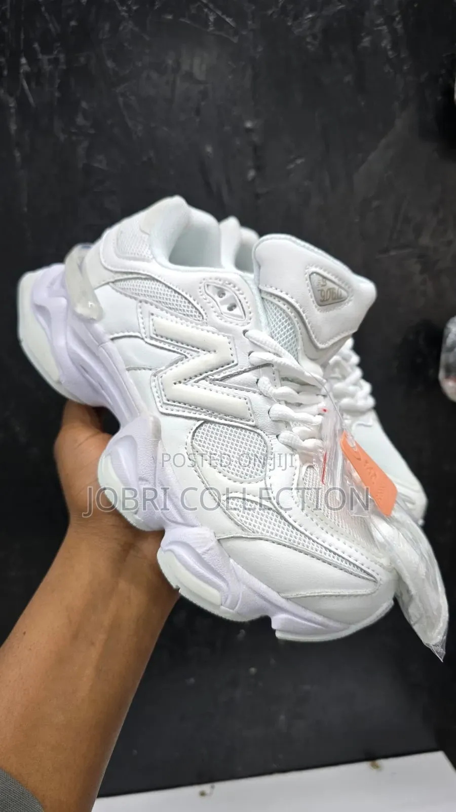 White New Balance 9060 Sneakers