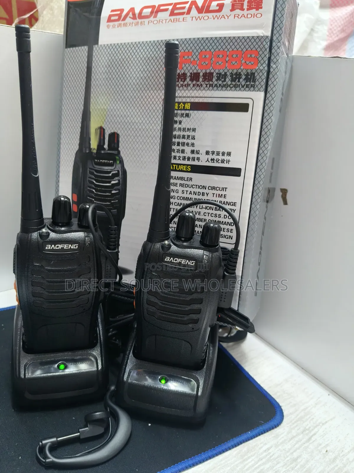 Baofeng Bf-888s Portable Long Range Walkie Talkie