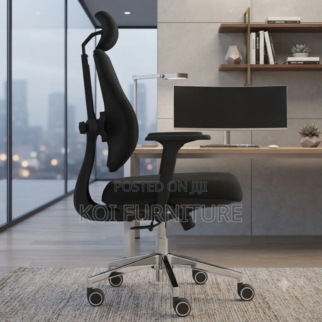 Office Chairs; Orthopedic Executive Chair With Double Waist Design